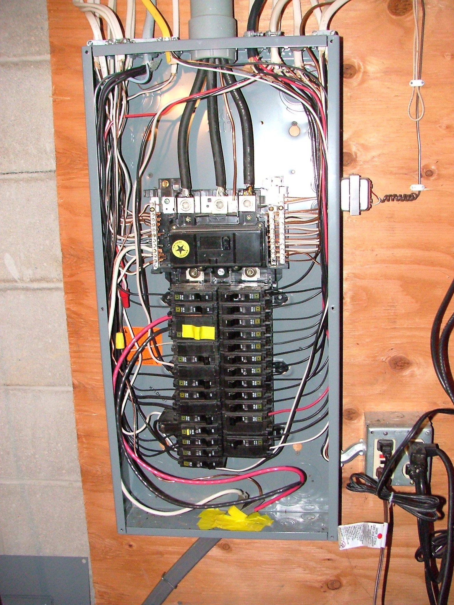 Breaker Panel Wiring Diagram Collection Of Square D Breaker Box 