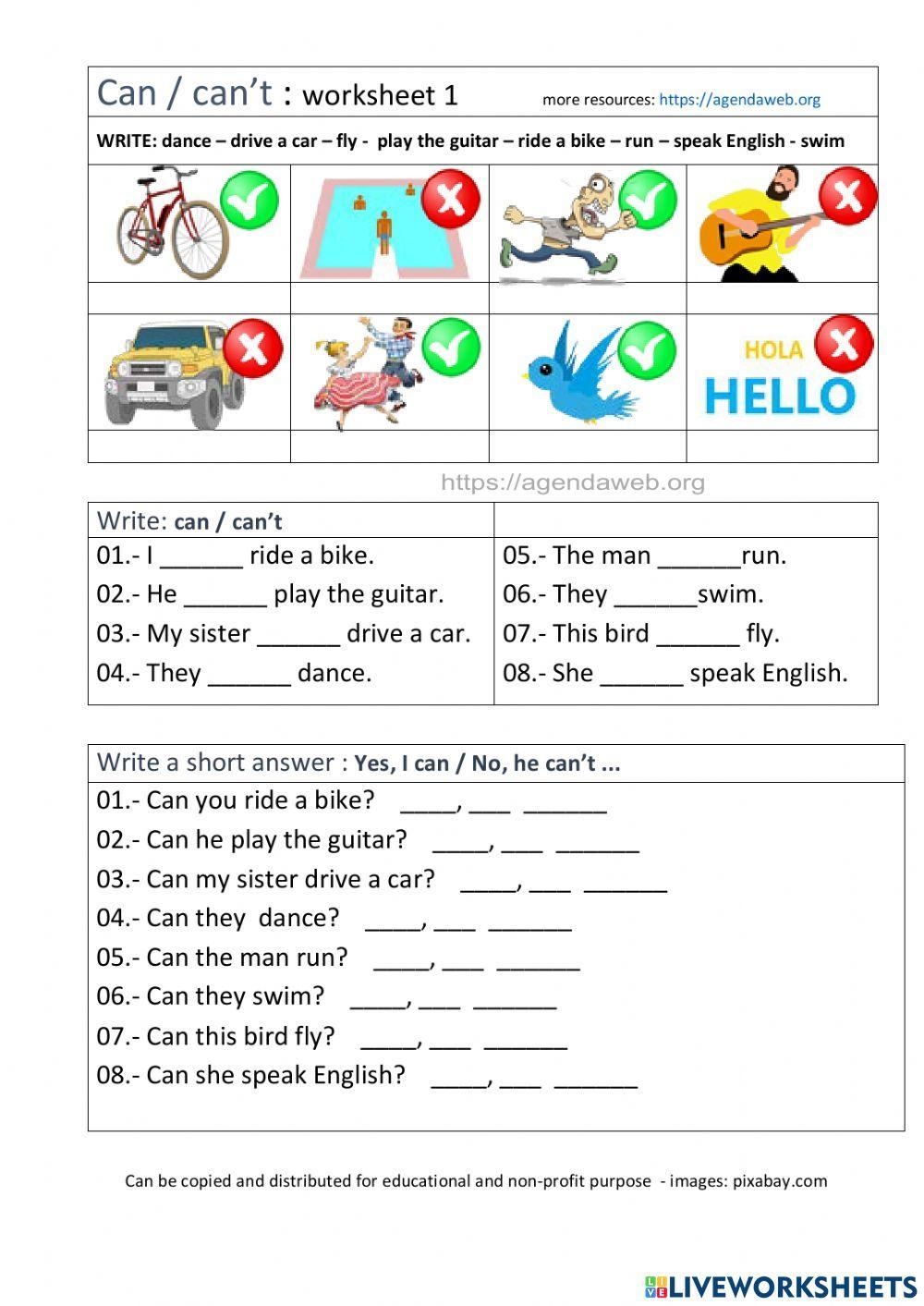 Can cant Worksheet Worksheet Live Worksheets Worksheets Library