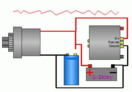 Capacitor Wiring Diagram Car Audio Wiring Diagram And Schematics