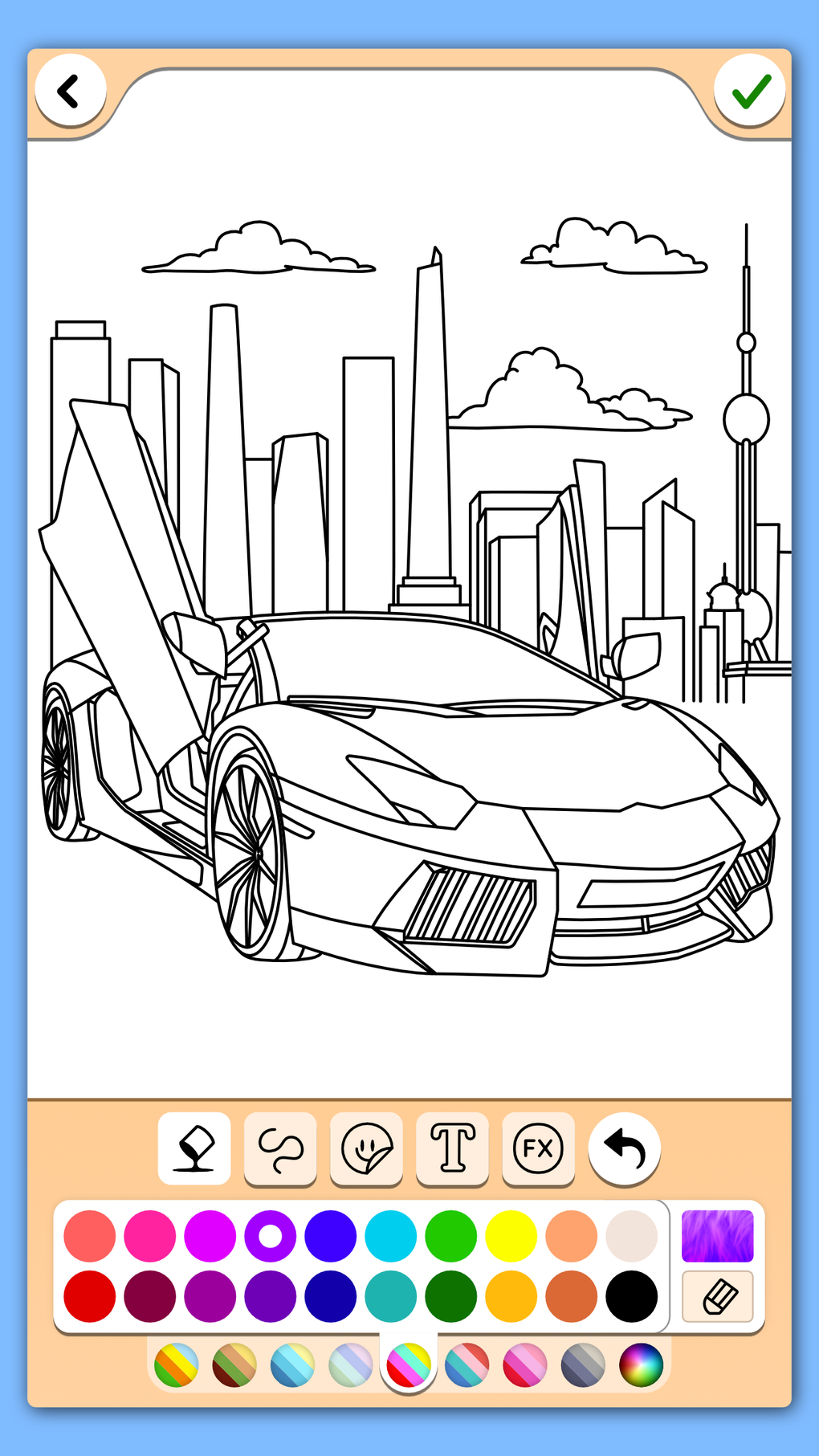 Cars Coloring Book Game For IPhone Download