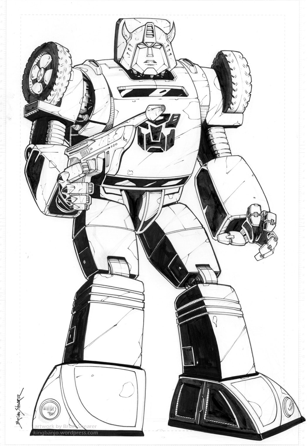 Cartoons Coloring Pages Transformers Coloring Pages Bumblebee