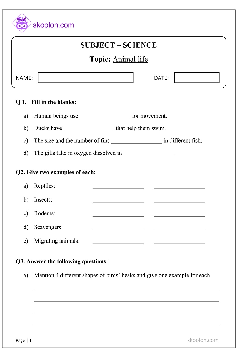 Cells Vocabulary List And Crossword 5th Grade Science Worksheet 