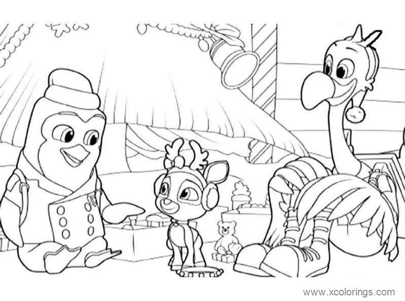 Christmas TOTS Coloring Pages XColorings