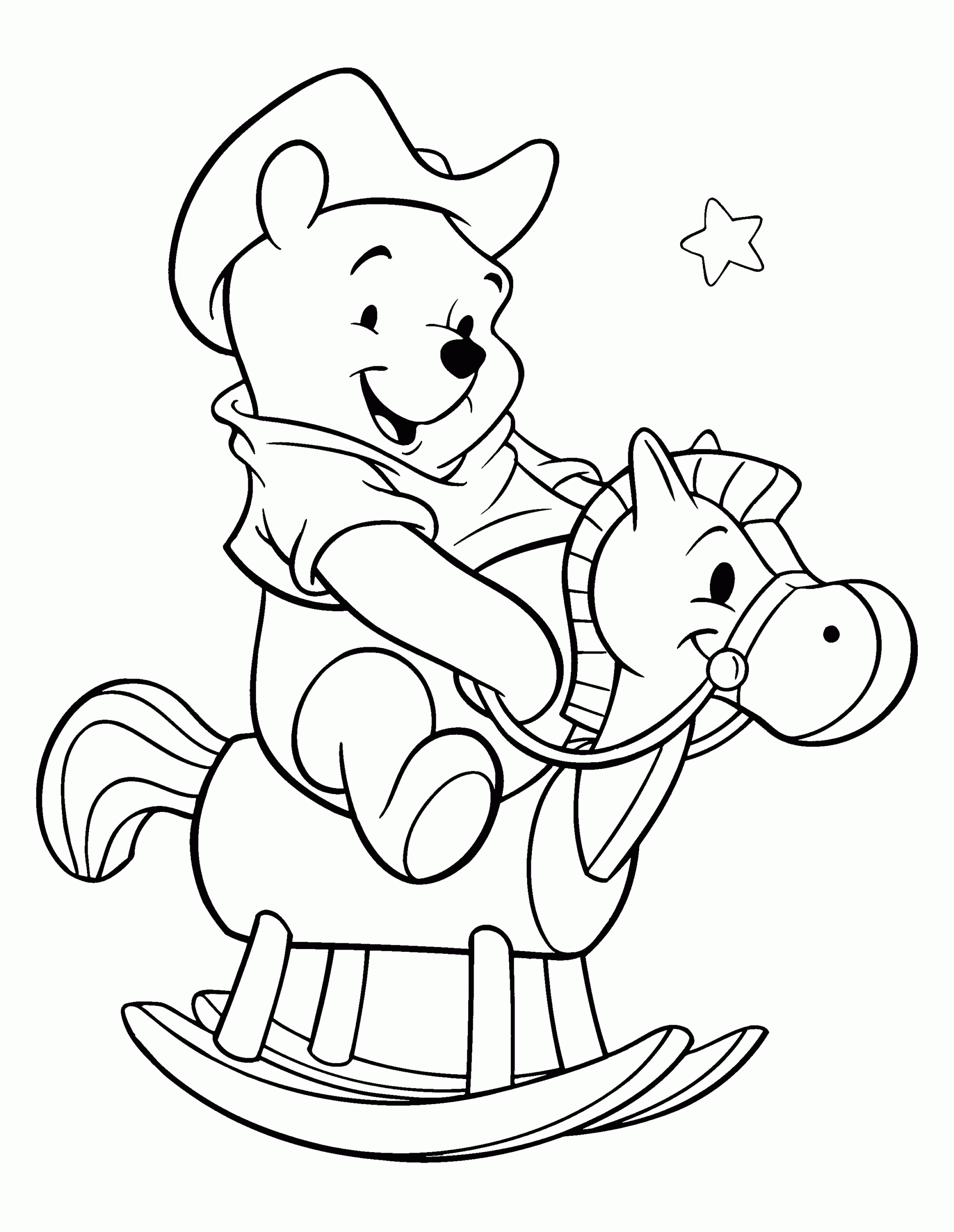 Coloring Page Winnie The Pooh Coloring Pages 107