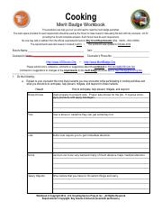 Cooking pdf Cooking Merit Badge Workbook This Workbook Can Help 