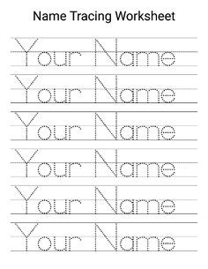 Create Name Tracing Worksheet With Our Generator And Designer Https 