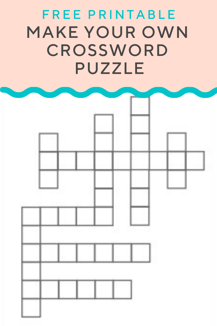 Crossword Puzzle Generator Create And Print Fully Customizable Make 