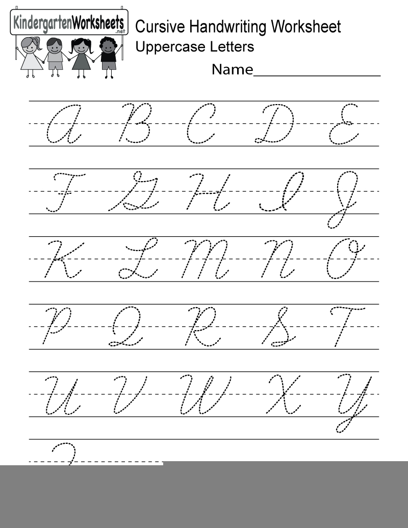 Cursive Letters Tracing Worksheets TracingLettersWorksheets