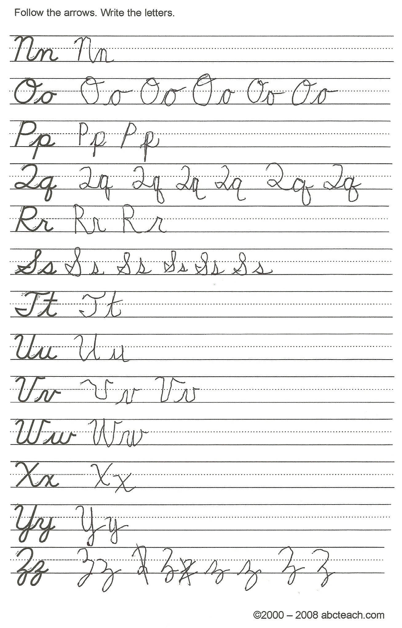 Cursive Writing My Life With NF2