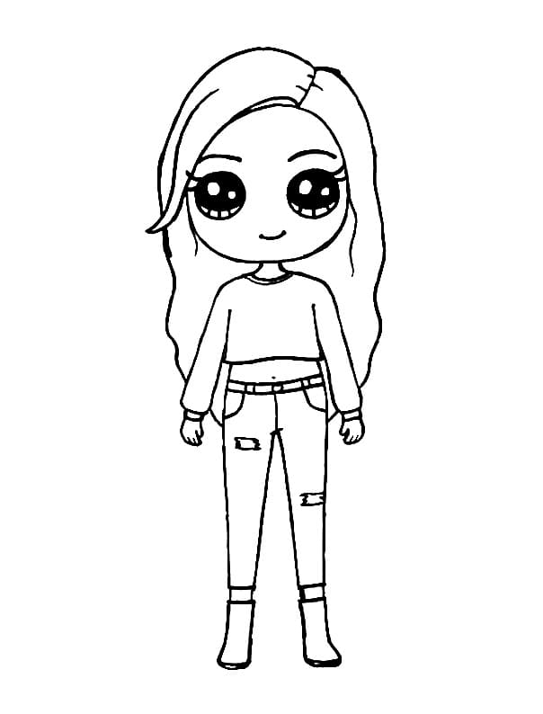 Cute Jisoo Blackpink Coloring Page Free Printable Coloring Pages For Kids