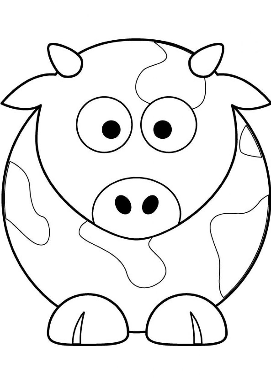 Cute Printable Coloring Pages Animals Coloring Home