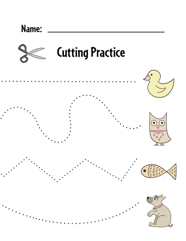 Cutting Practice Worksheets Superstar Worksheets Worksheets Library