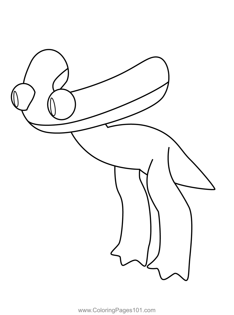Cyan Rainbow Friends Coloring Page For Kids Free Roblox Printable 