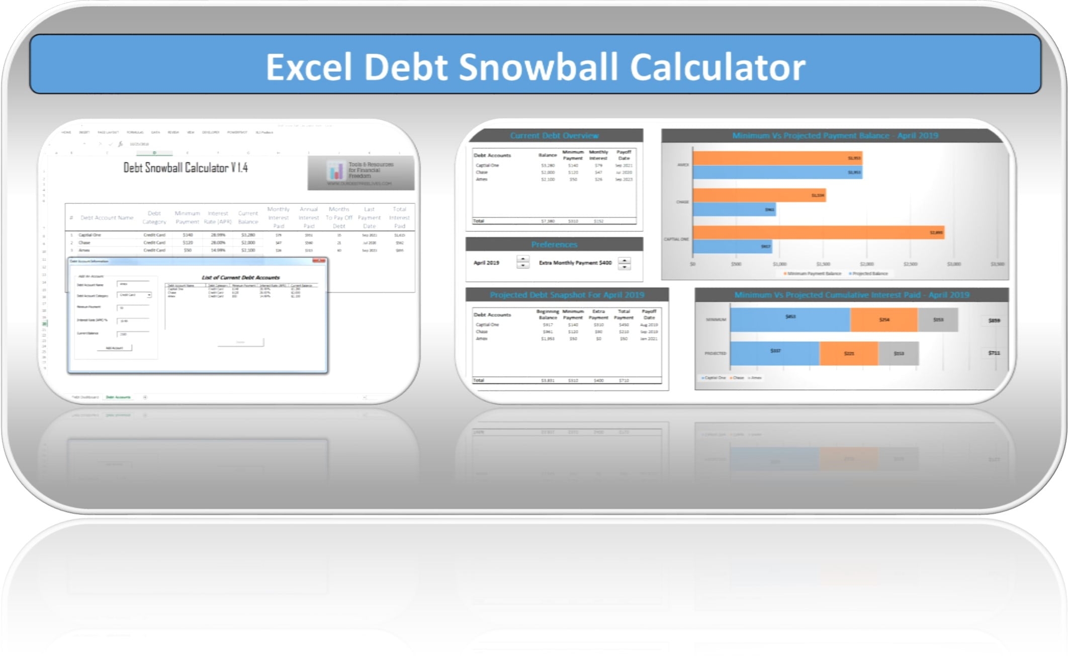 Debt Snowball Worksheet DocTemplates