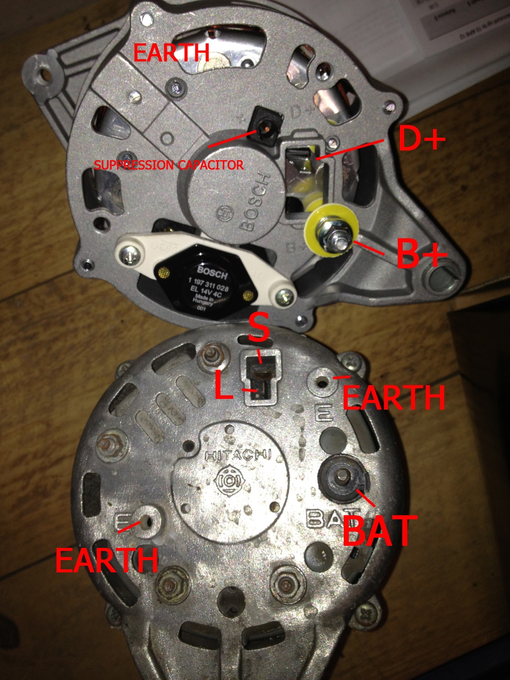  DIAGRAM Wiring Diagram Alternator Bosch MYDIAGRAM ONLINE