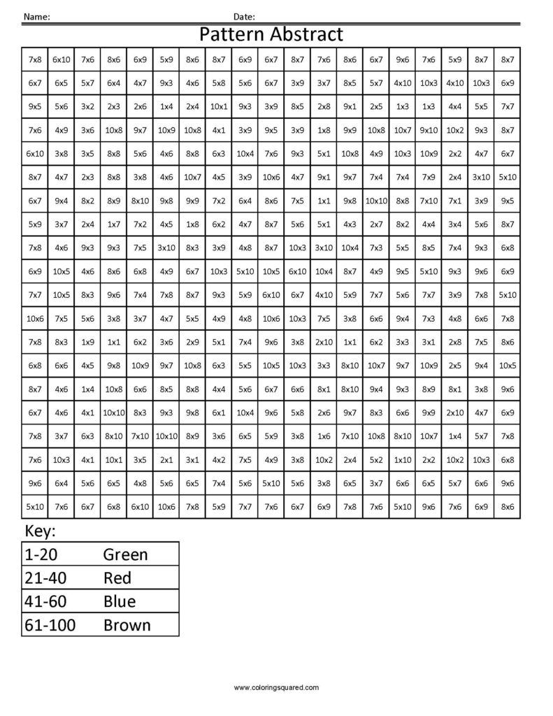 Difficult Color By Numbers Coloring Pages Coloring Home