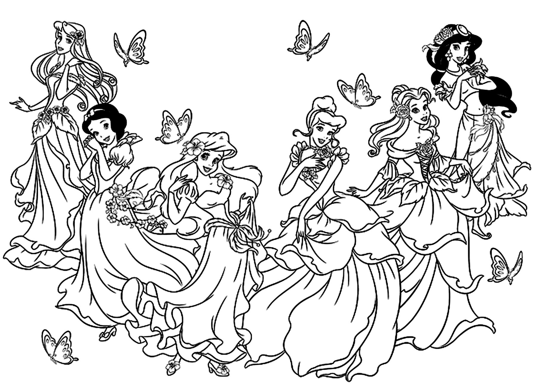 Disney Coloring Pages Adults Gilitbing
