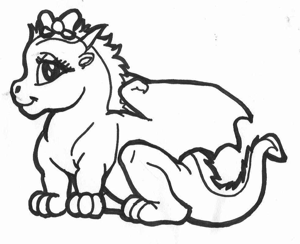 Dragon Coloring Pages Printable Coloring Home