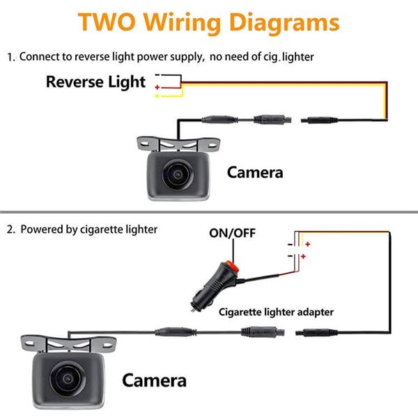 Dual Backup Camera Wiring Diagram