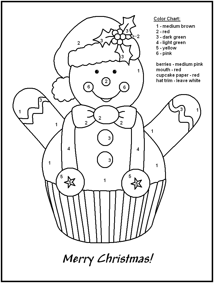 Easy Color By Number Coloring Pages At GetColorings Free 