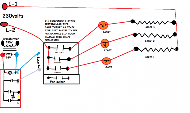Electric Furnace Fan Relay Wiring Diagram