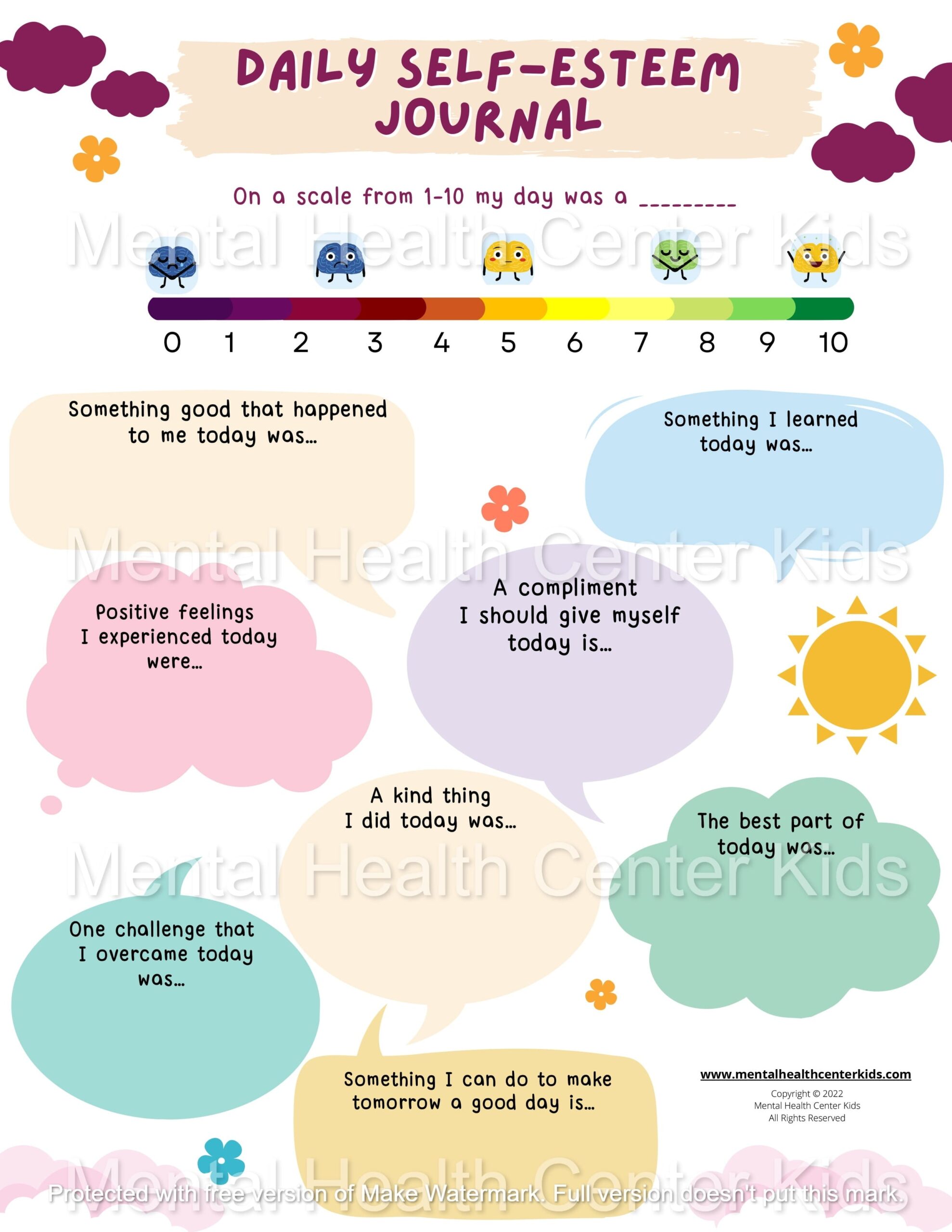 Empower Your Journey Self Esteem Therapy Worksheets For Personal Growth