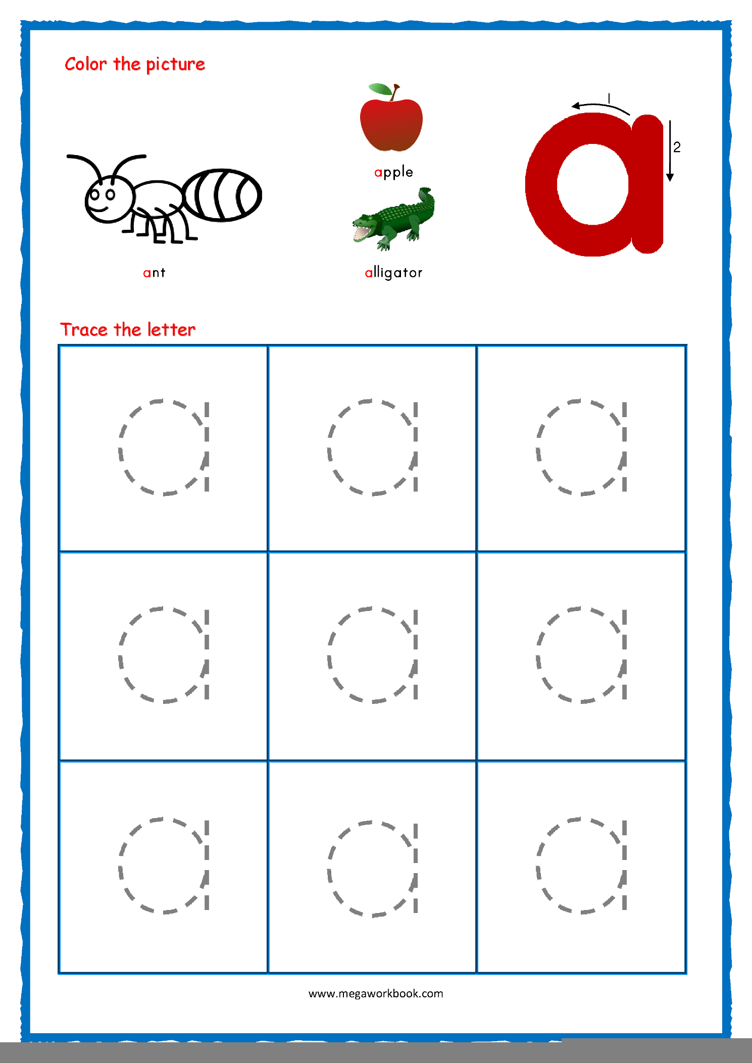 English Small Letters Tracing Worksheets TracingLettersWorksheets