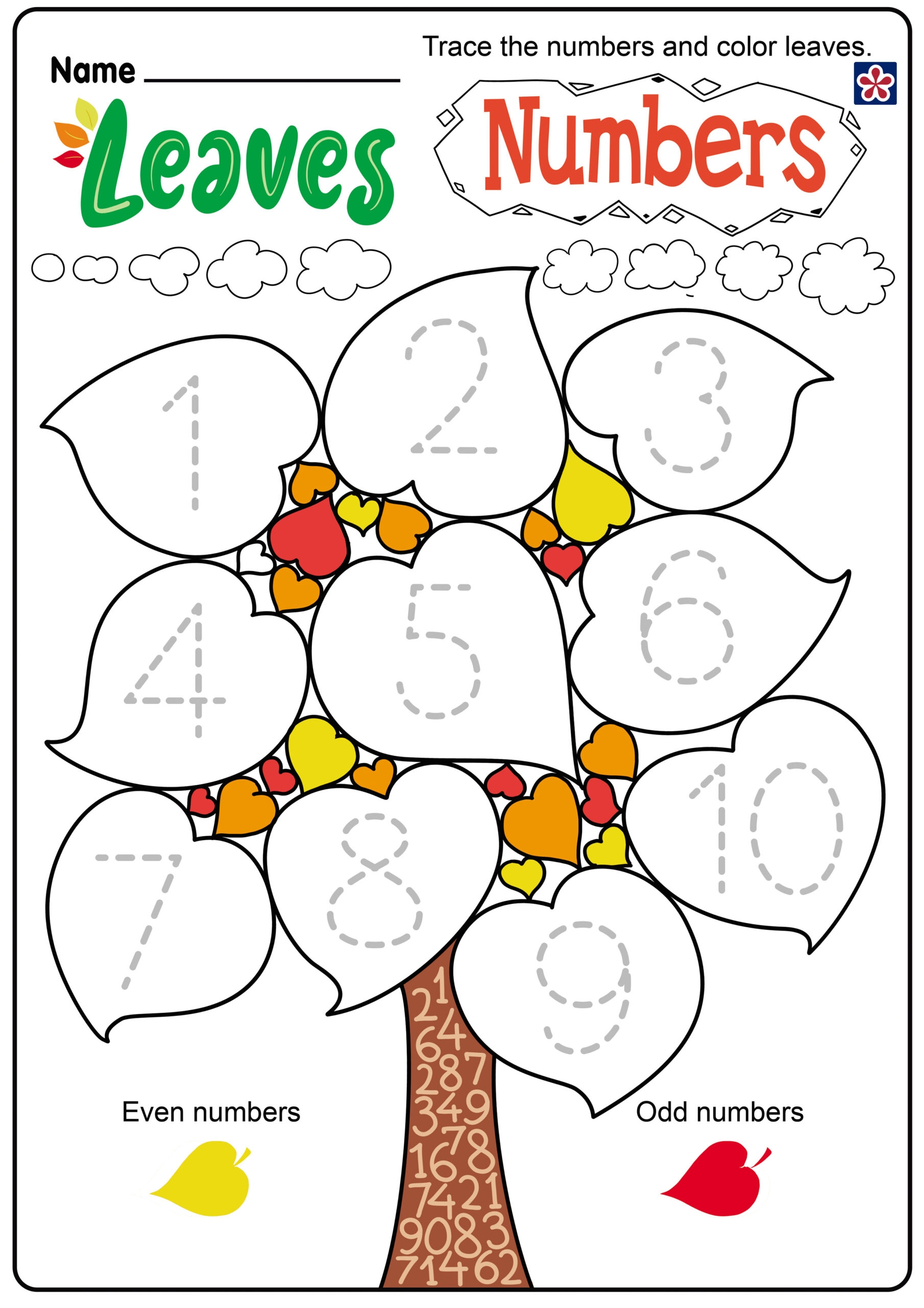 Fall Kindergarten Worksheets Worksheets Day