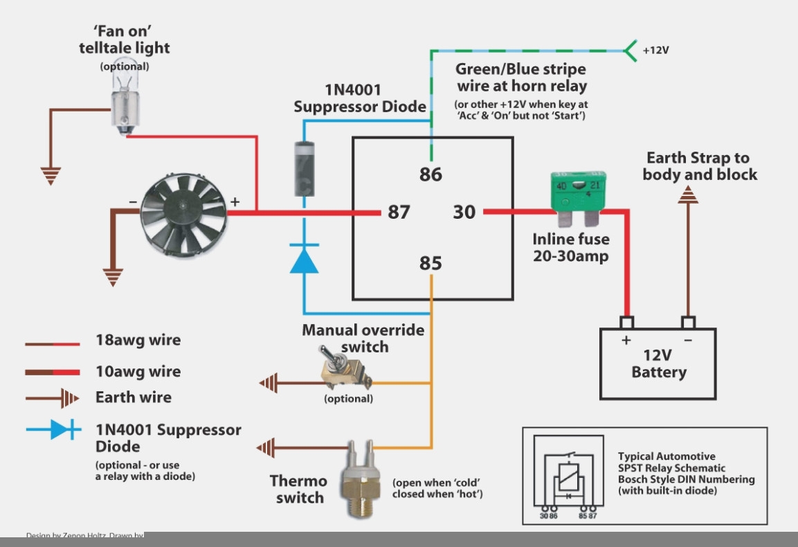 Fan Relay Diagram Schema Wiring Diagram Fan Relay Wiring Diagram 
