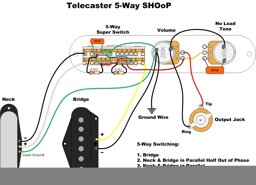 Fender 52 Tele Wiring Diagrams Wiring Diagram Telecaster Wiring 