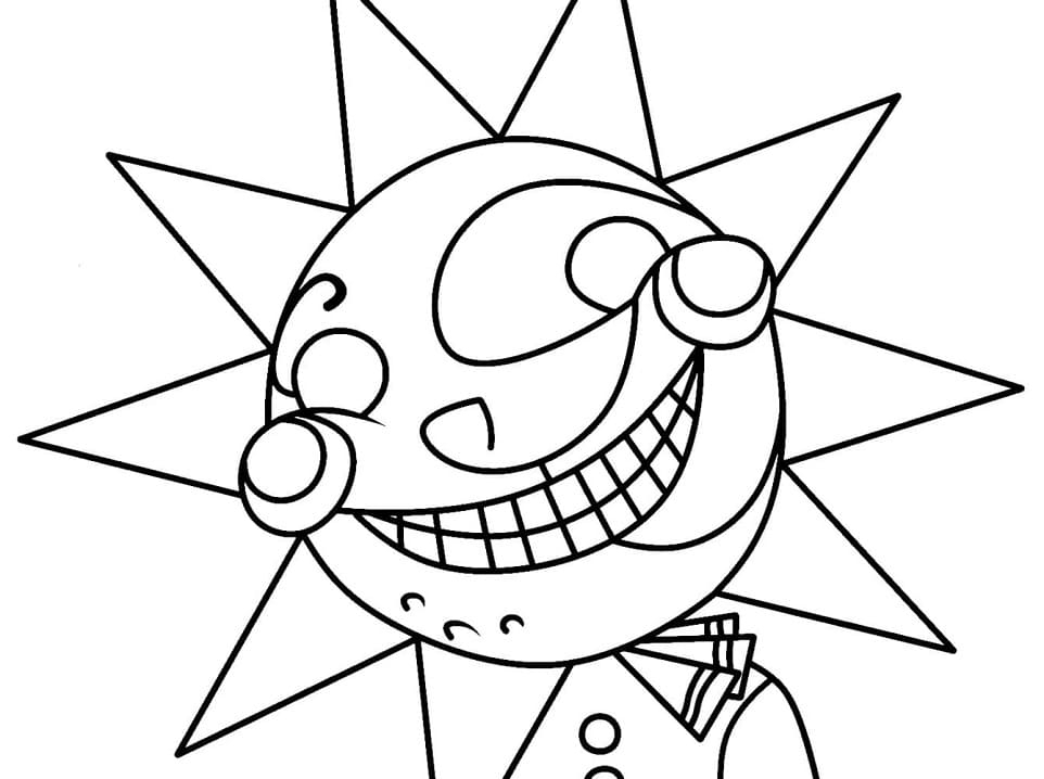 FNAF Sundrop Coloring Page Free Printable Coloring Pages For Kids