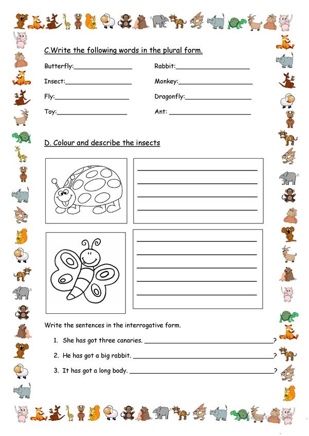 Free 4th Grade Ela Worksheets Language Worksheets