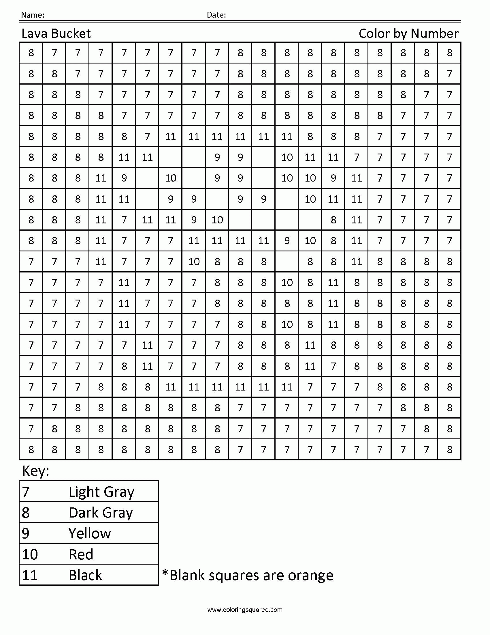 Free Advanced Color By Number Coloring Pages Download Free Advanced 