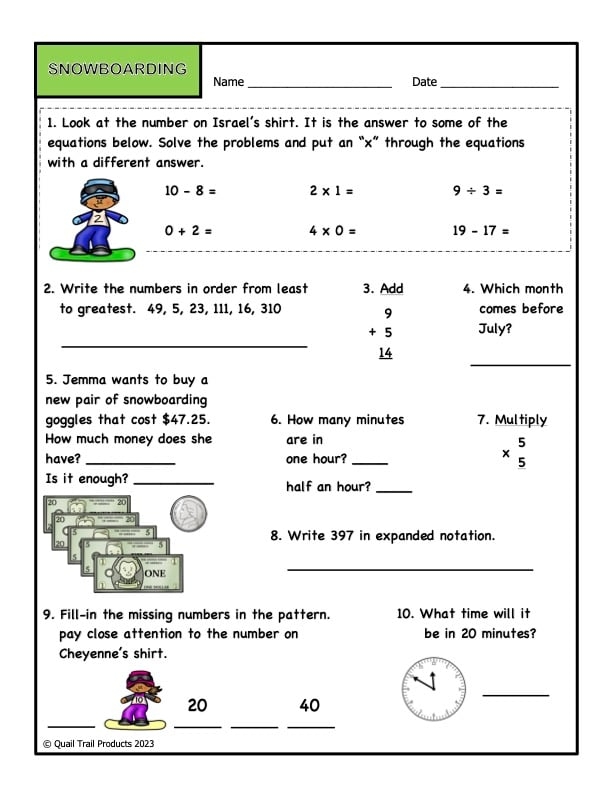 FREE Area And Perimeter Worksheets Grade 3 PDFs Brighterly 