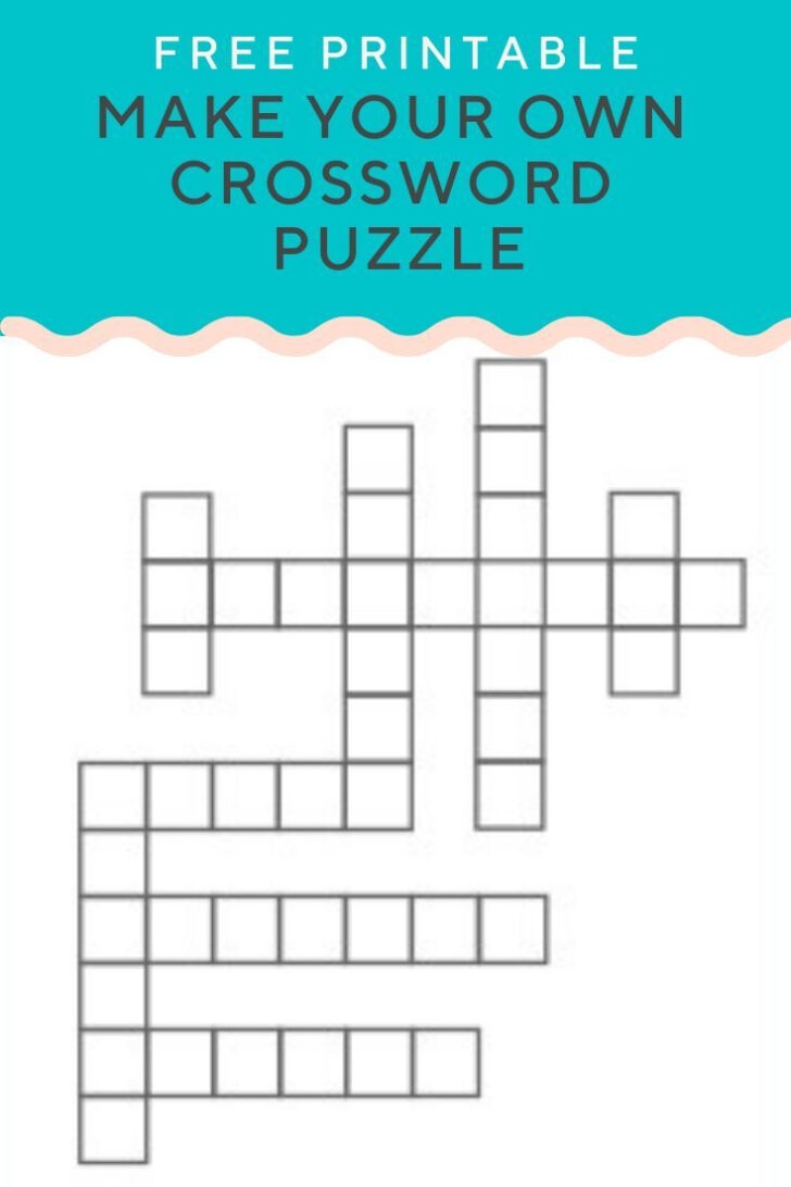 Free Crossword Puzzle Maker Printable 50 Words Sudoku Puzzles Printable