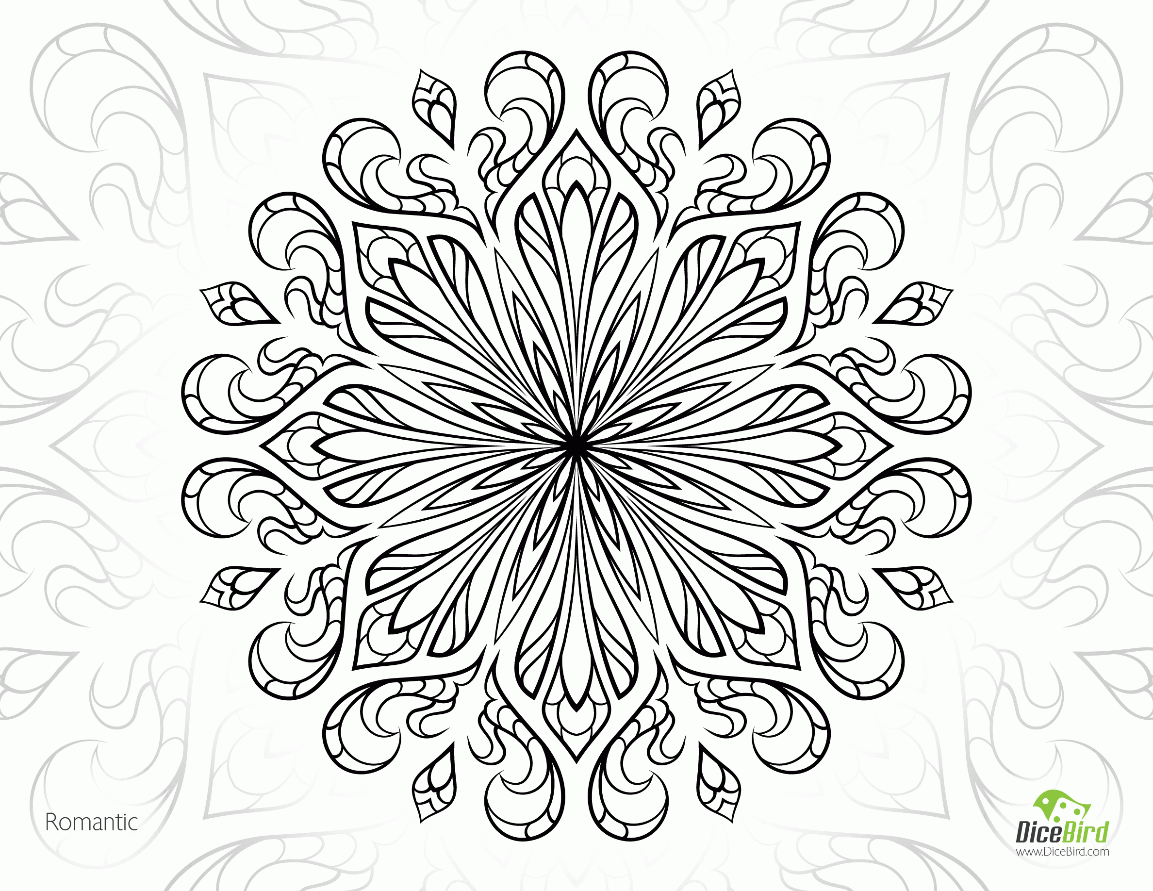 Free Free Printable Coloring Pages For Adults Advanced Download Free 