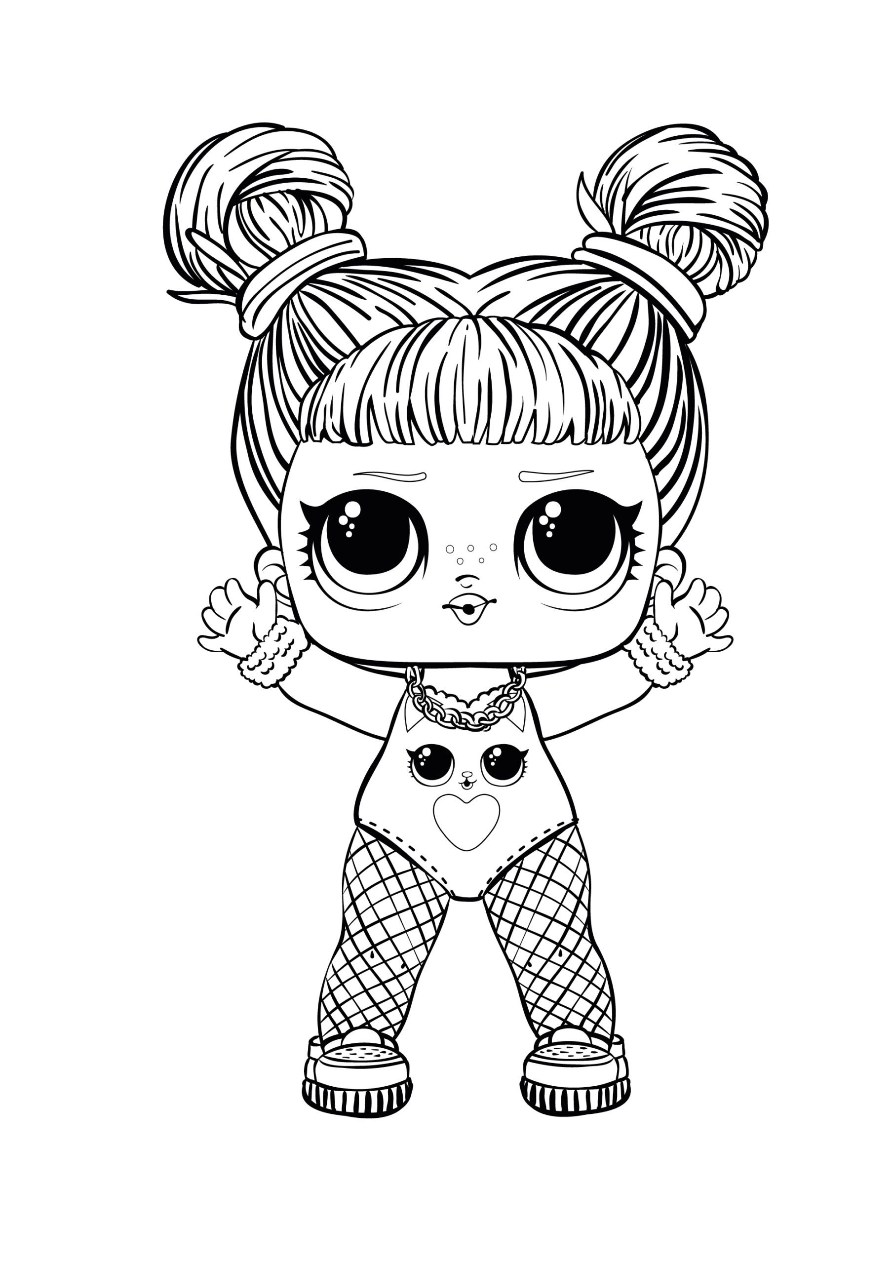 Free LOL Coloring Pages For Kids Book For Kids 
