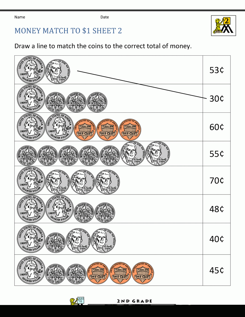 Free Money Skills Worksheets SkillsWorksheets