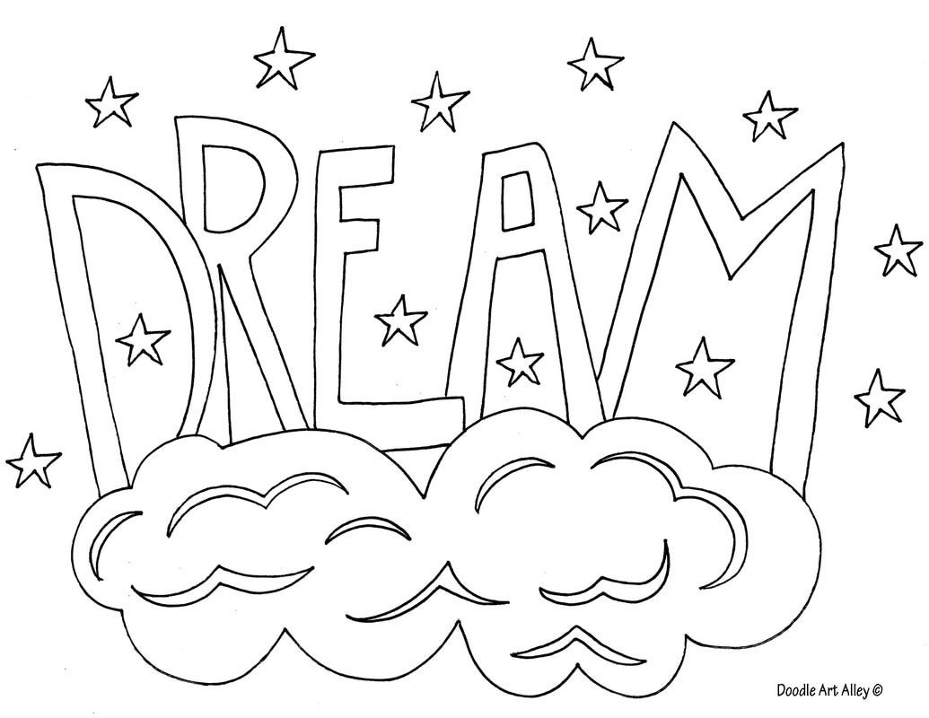 Free Printable Word Coloring Pages From Doodle Art Alley Coloring 