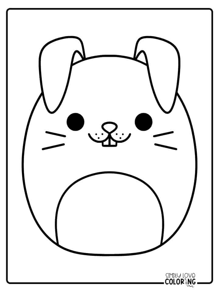 Free Squishmallows Coloring Pages Simply Love Coloring