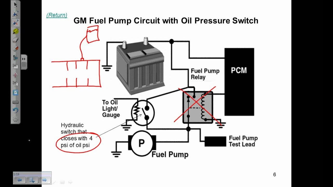 Fuel Pump Electrical Circuits Description And Operation Youtube 