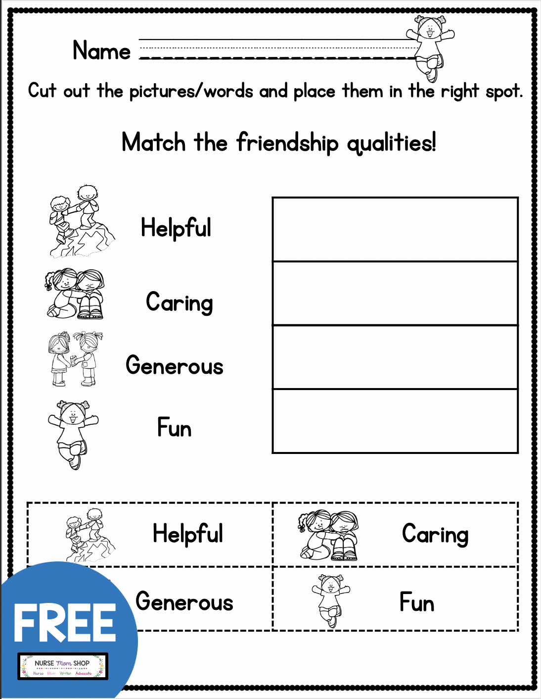 Get 30 Instantly Social Skills Activities Worksheets Simple Template 