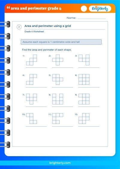 Grade 5 Area And Perimeter Worksheets Free Math Worksheets 