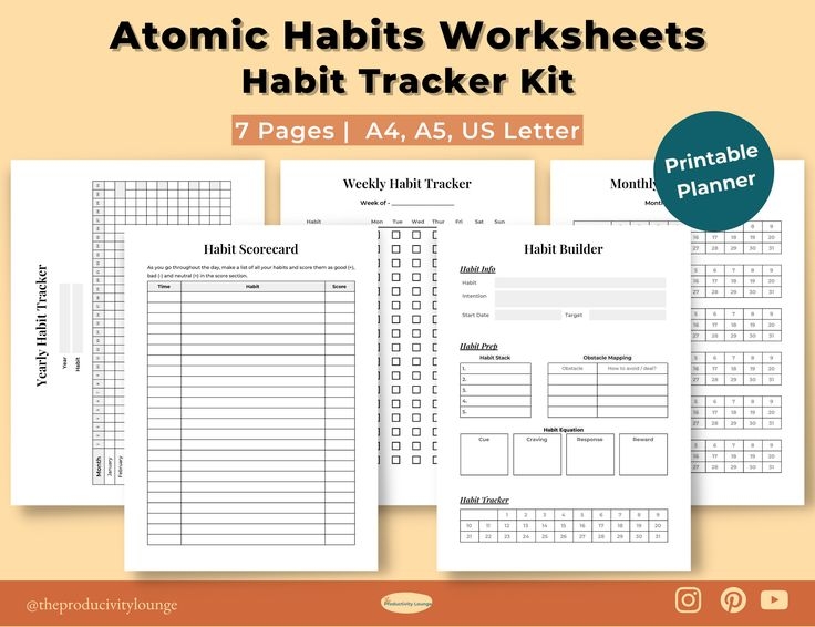 Habits Cheat Sheet Worksheets Library
