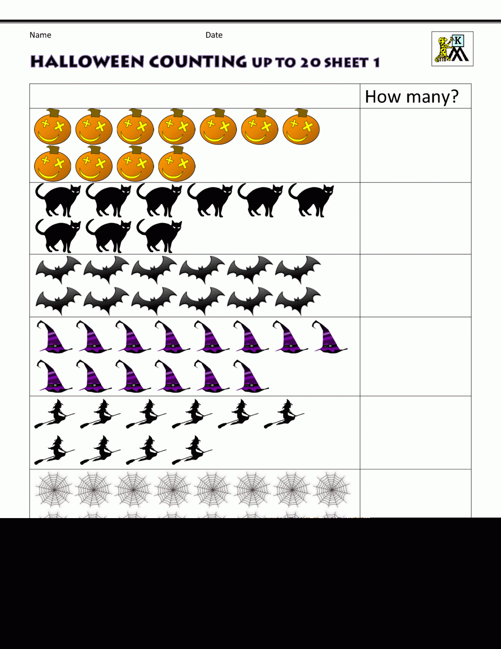 Halloween Math Worksheets Grade 1 AlphabetWorksheetsFree