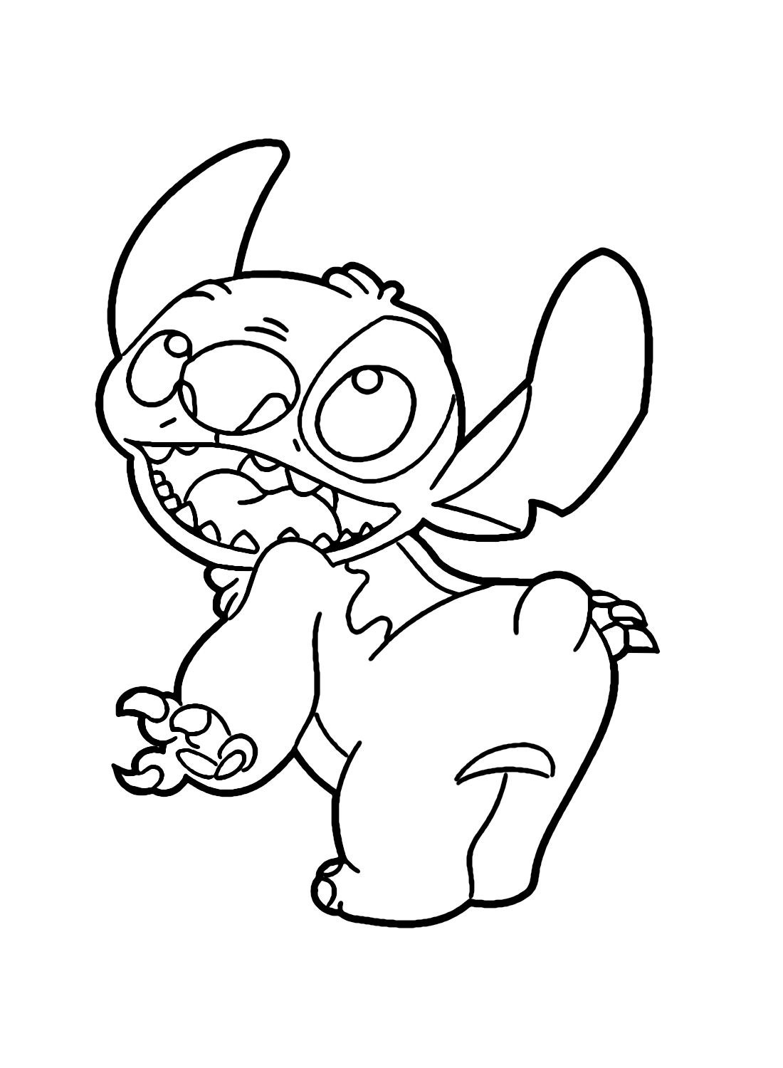 Halloween Stitch Coloring Pages Coloring Page Free Printable Coloring 
