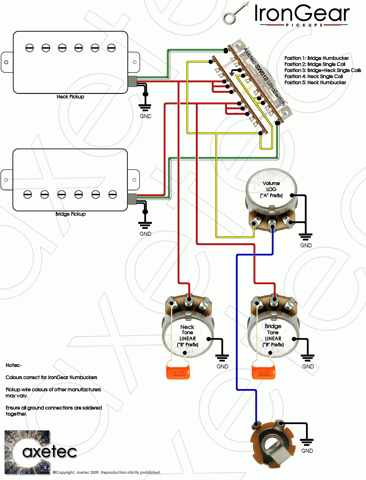 Harmony Guitar Wiring Diagrams