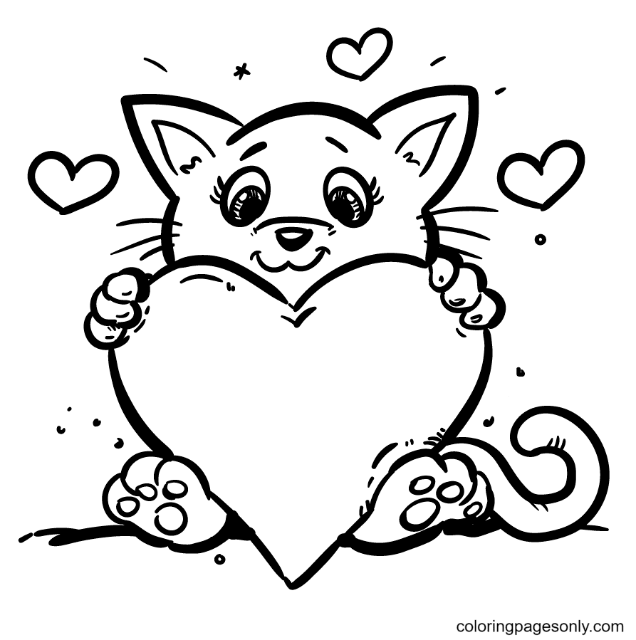 Heart Coloring Pages Coloring Pages For Kids And Adults