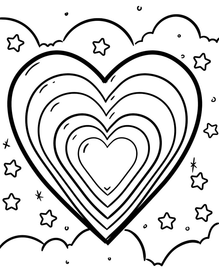 Heart Rainbow