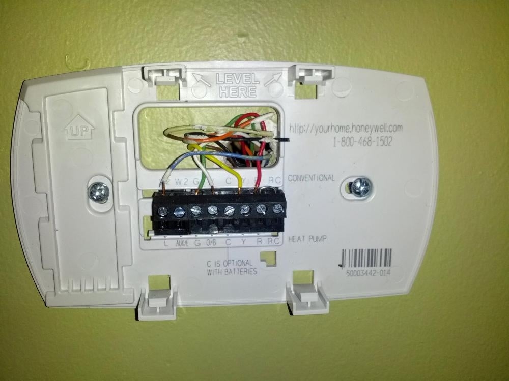 Honeywell Thermostat Pro 3000 Wiring Diagram